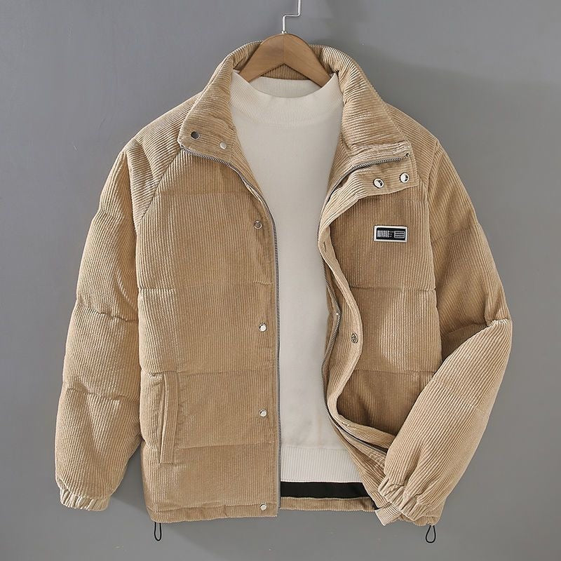 Mens beige cord jacket best sale