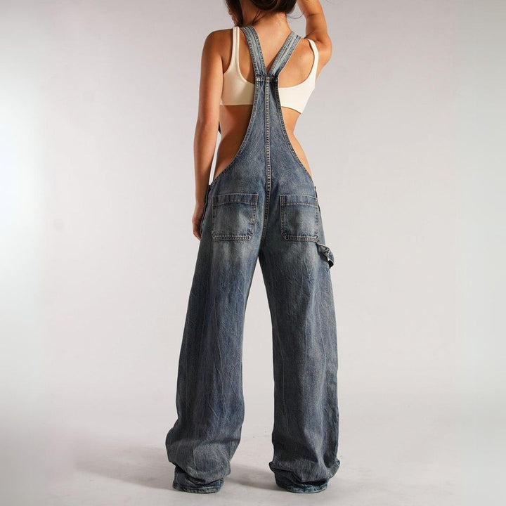Harper Denim Overalls - Benson & Clark