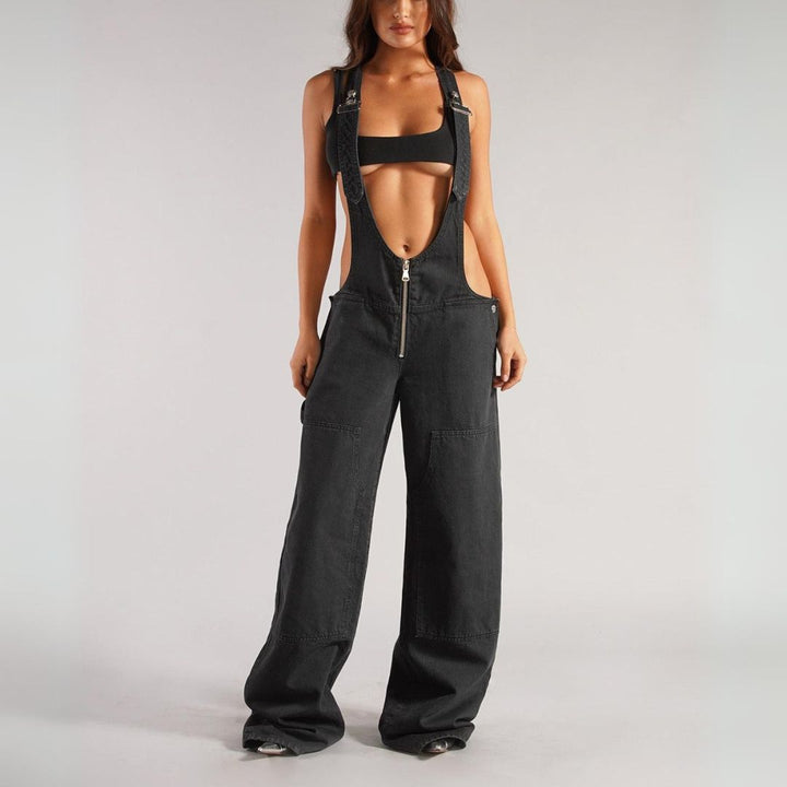 Harper Denim Overalls - Benson & Clark