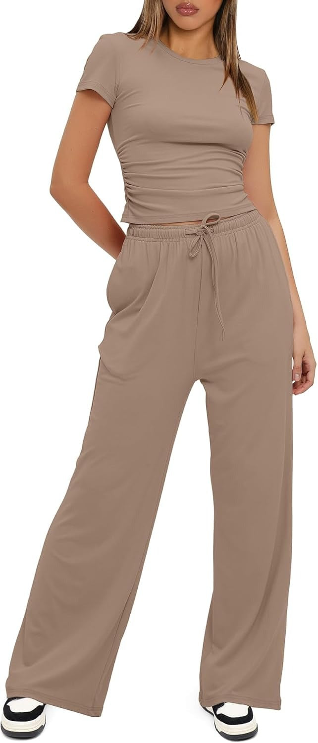 Cozy Flow 2 Piece Wide-Leg Set
