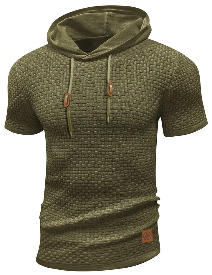FlexLite Short-Sleeve Hoodie (8 Designs) - Benson & Clark