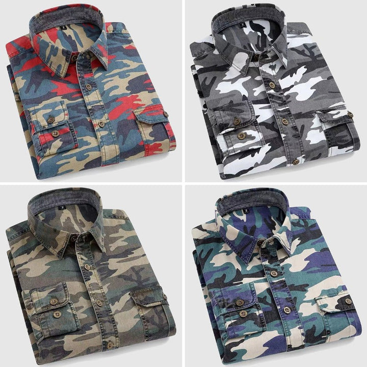 Jaxon Camo Long Sleeve - Benson & Clark