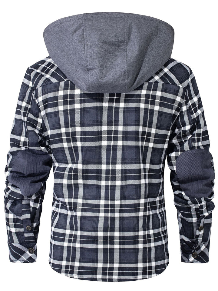 Highlander Hooded Flannel Jacket (9 Designs) - Benson & Clark