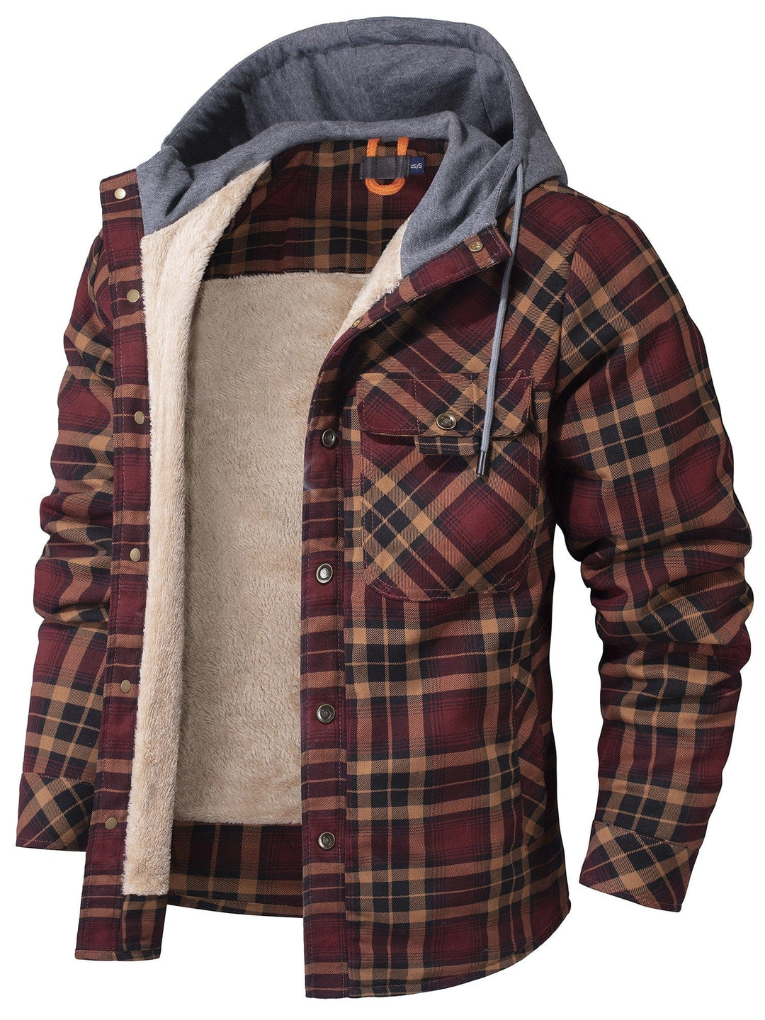 Highlander Hooded Flannel Jacket (9 Designs) - Benson & Clark