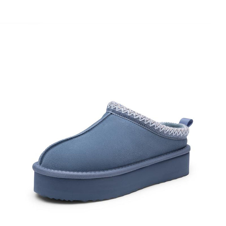 Alassio Platform Shearling Slippers
