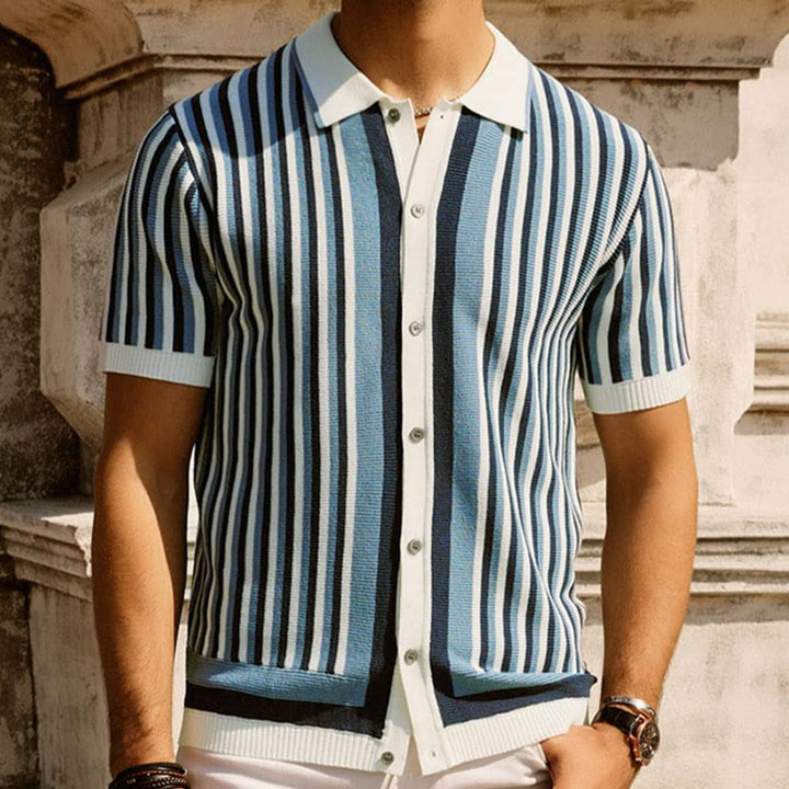 Brighton Striped Button Up