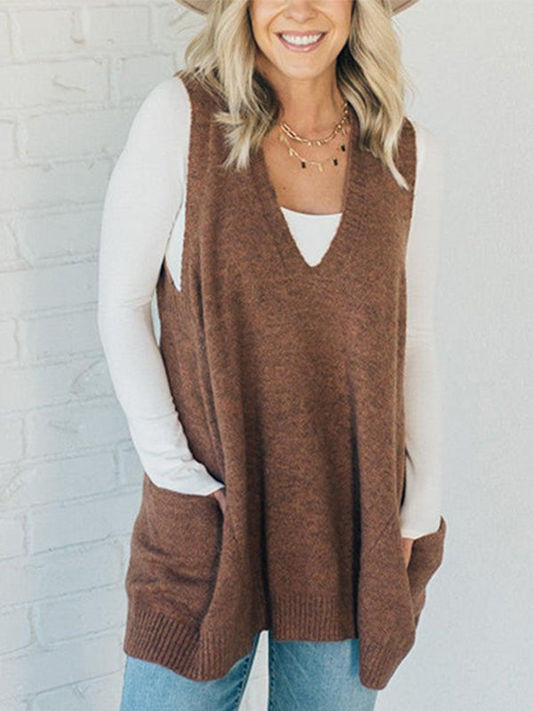 Verona Knit Pocket Vest