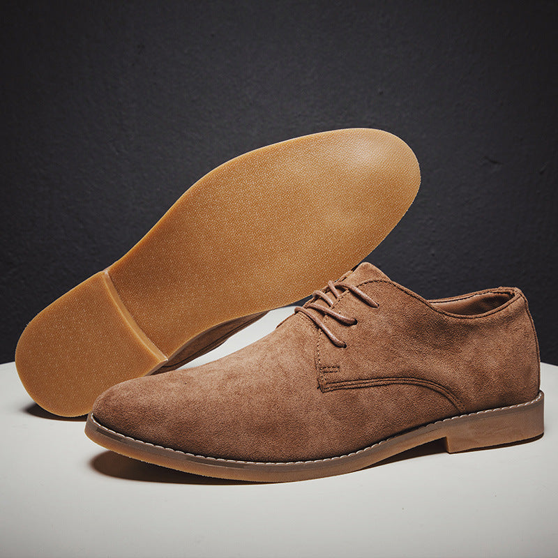 Novaro Suede Oxford Shoes