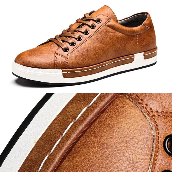 Modern Leather Sneaker - Benson & Clark