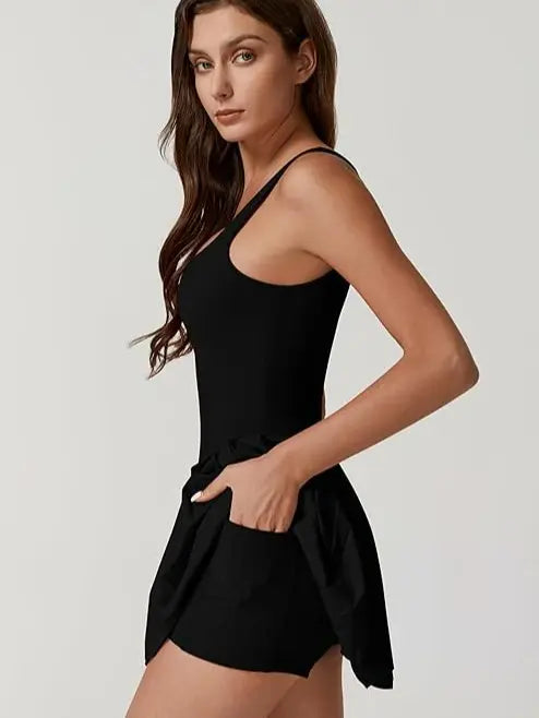Amalfi Pleated Tennis Dress