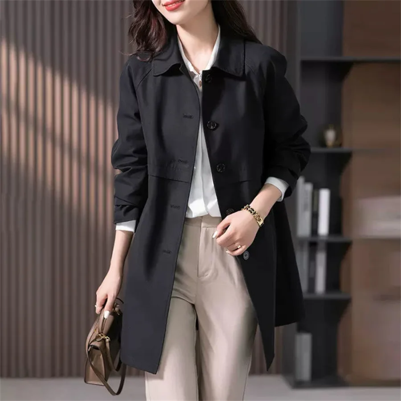 Celeste Women’s Tailored Trench Coat