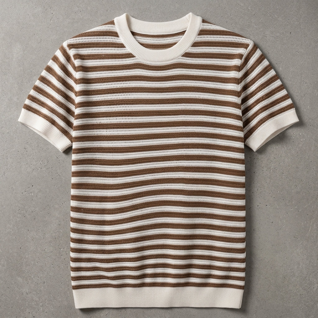 Brown and White