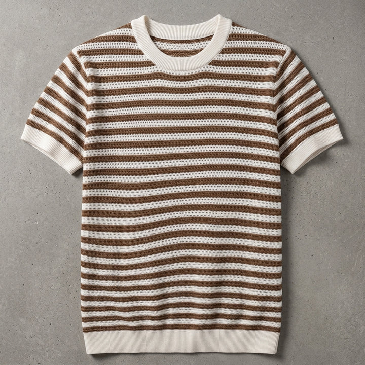 Brown and White