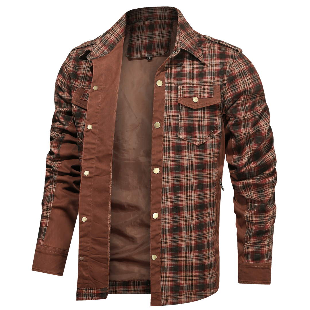 Frontier Flannel Shirt (4 Designs) - Benson & Clark