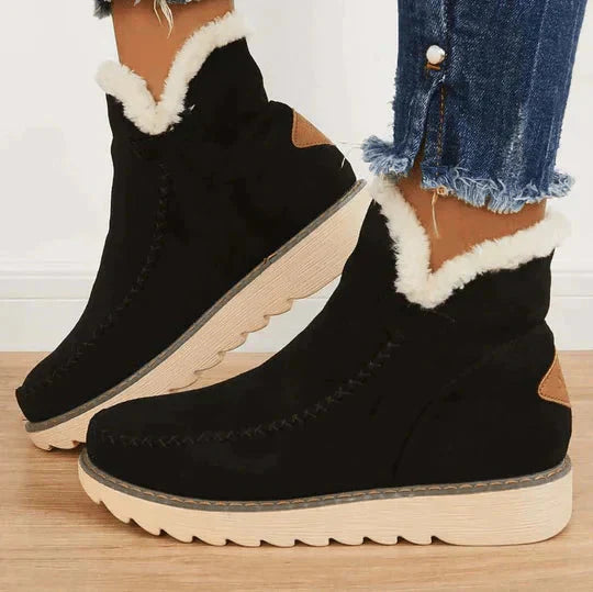 Aurora Fleece-Lined Platform Boots
