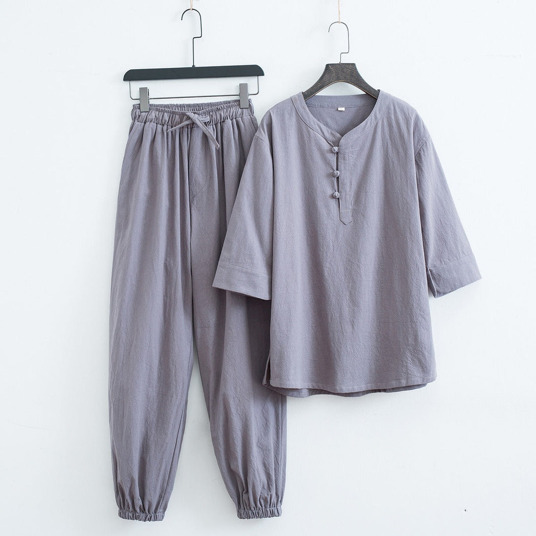 Zaranta Linen Two Piece Set - Benson & Clark