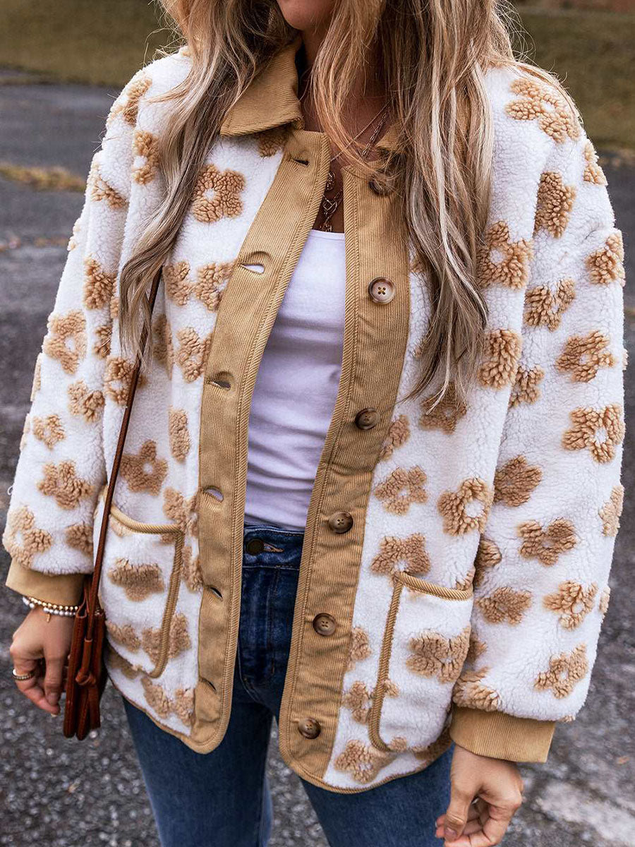 Siena Floral Fleece Jacket