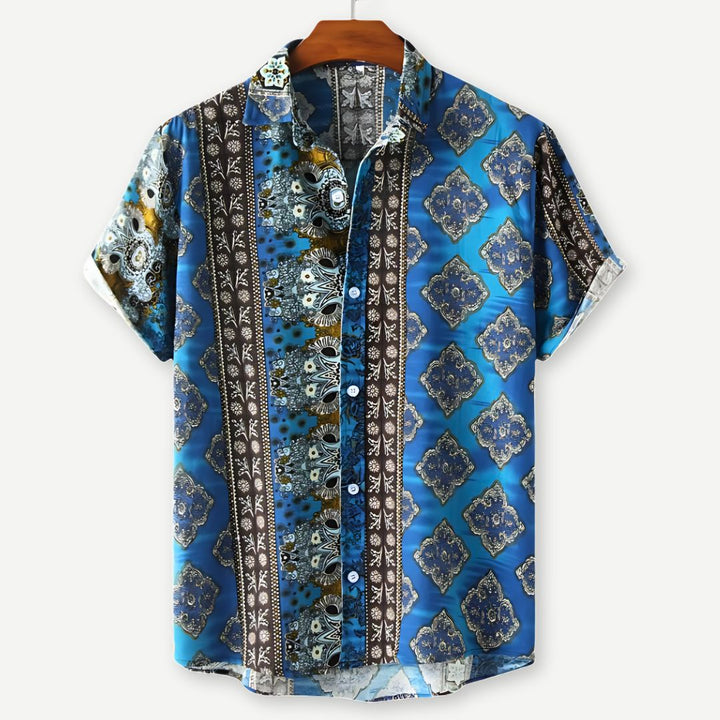 Relaxed Mosaic Majesty Shirt - Benson & Clark