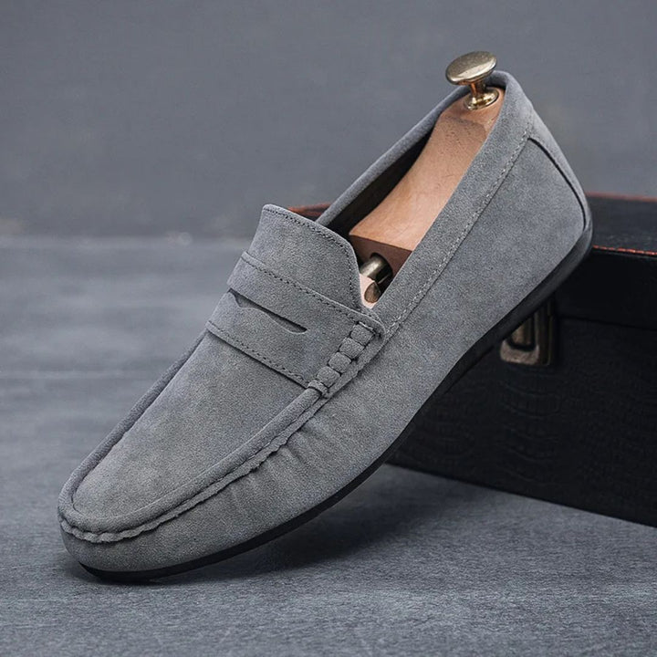 Suede Driving Loafers - Benson & Clark