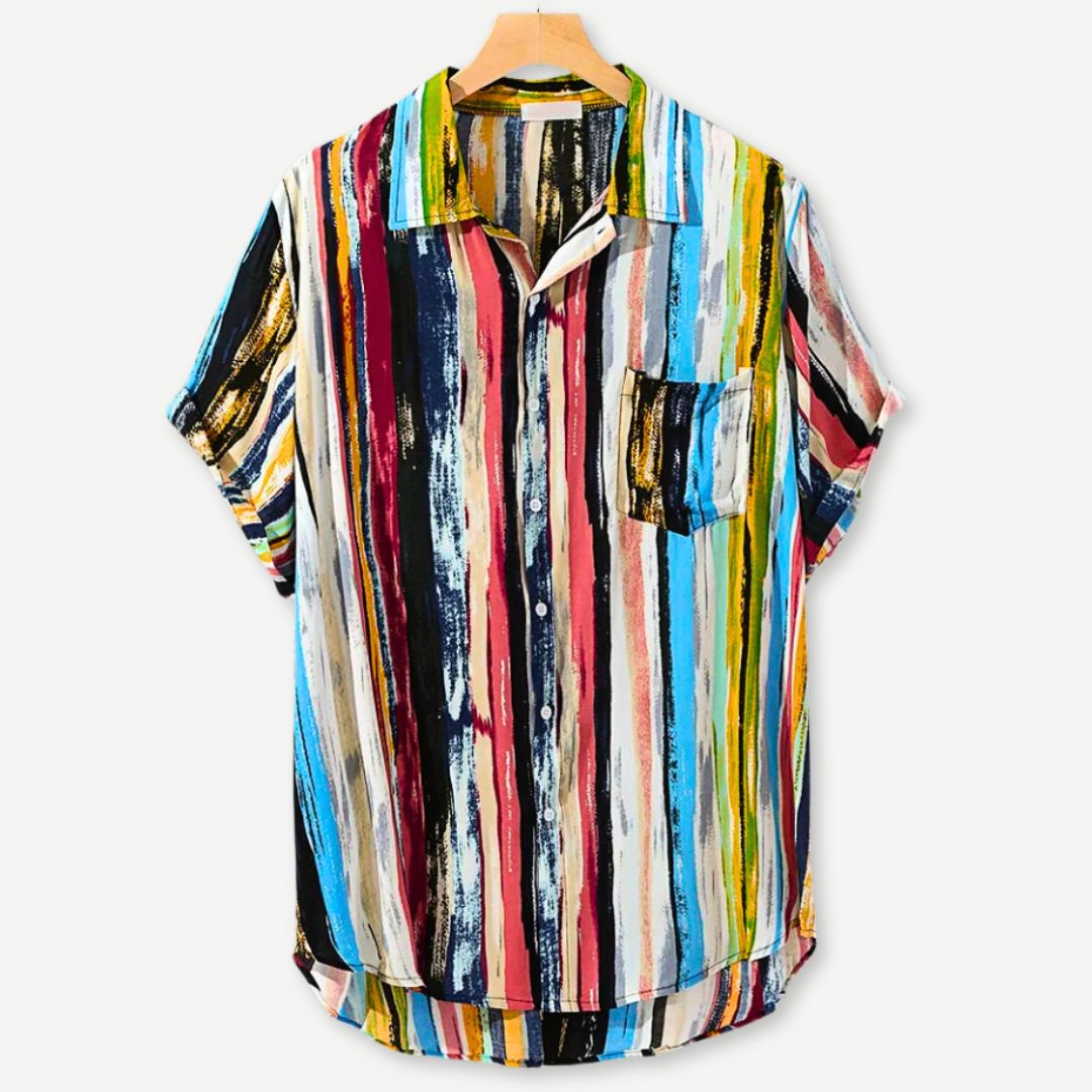 Relaxed Brushstroke Shirt - Benson & Clark