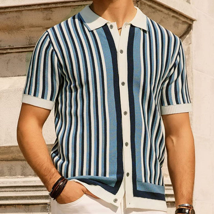 Brighton Striped Button Up