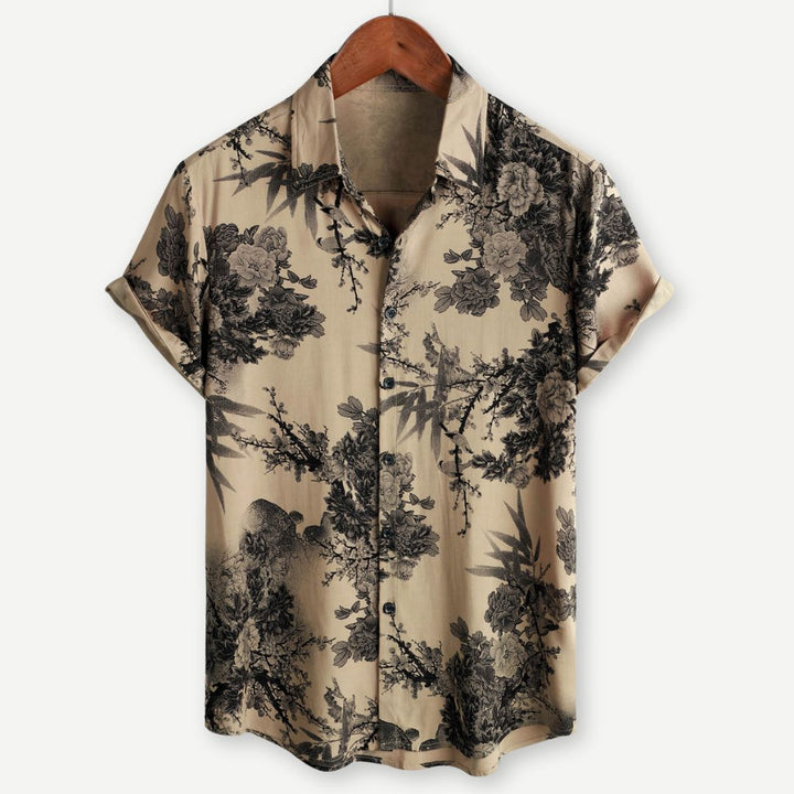 AirLight Inkwell Blossom Shirt - Benson & Clark