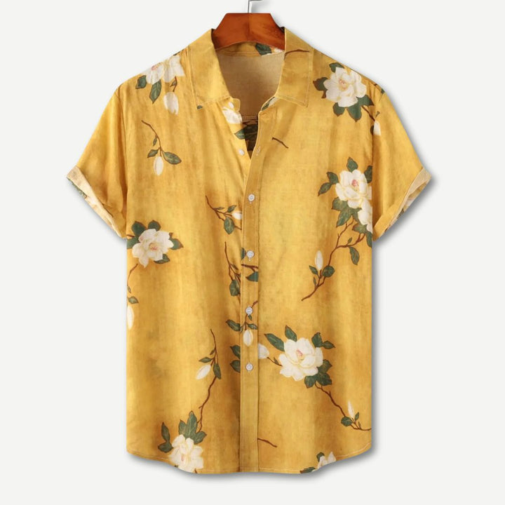 Relaxed Floral Breeze Shirt - Benson & Clark