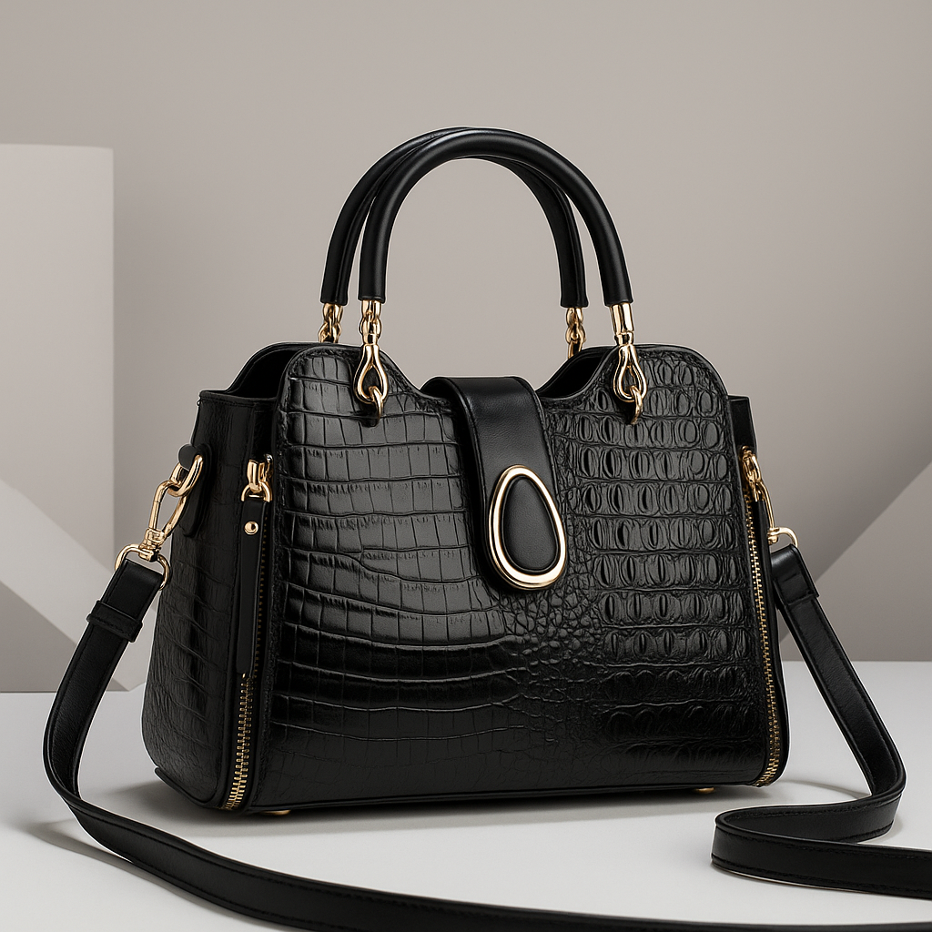 Verona Croc Handbag