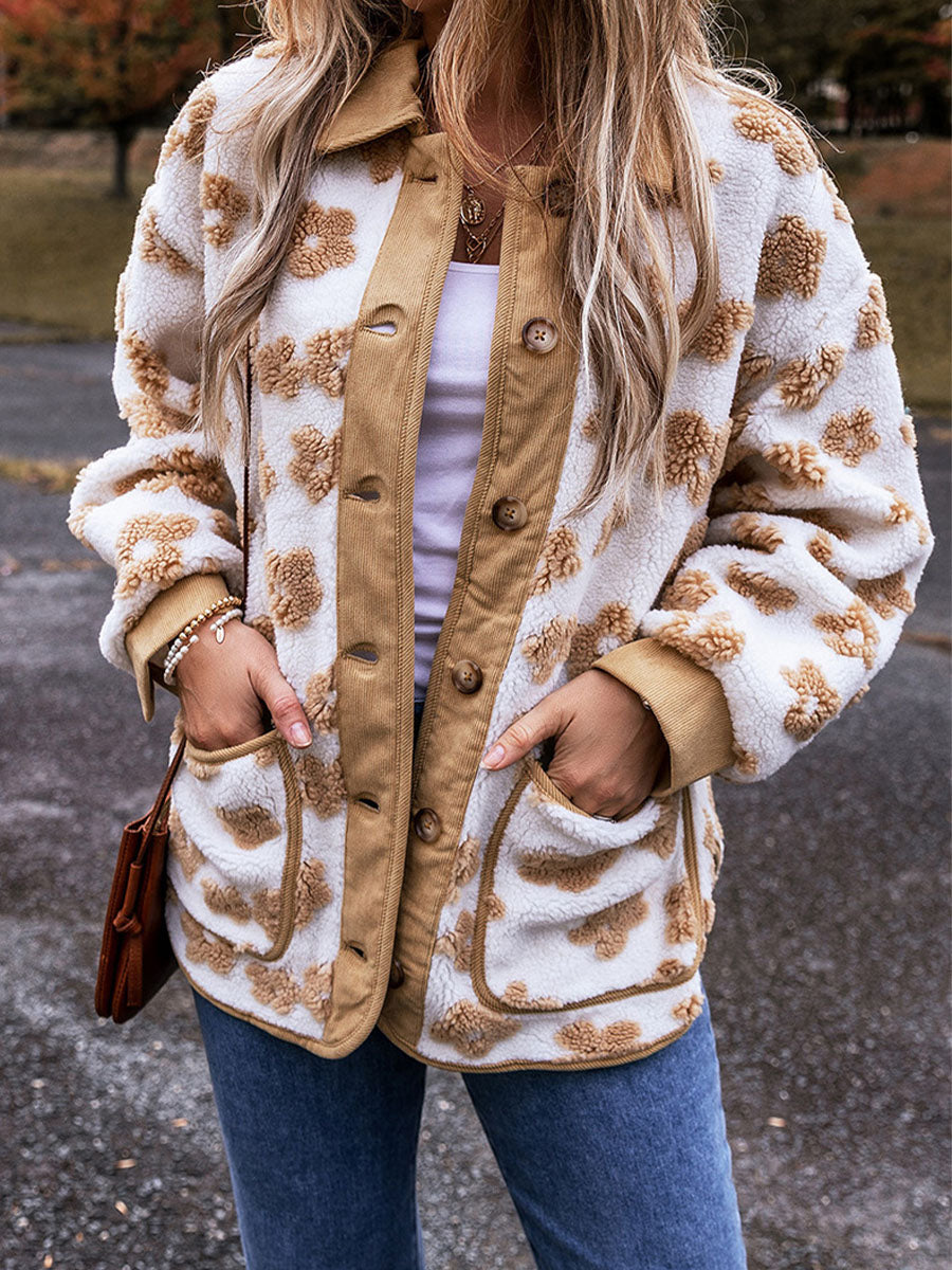 Siena Floral Fleece Jacket