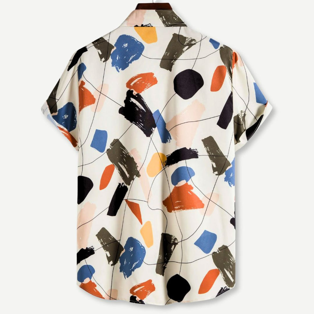 Relaxed Paint Stroke Shirt - Benson & Clark