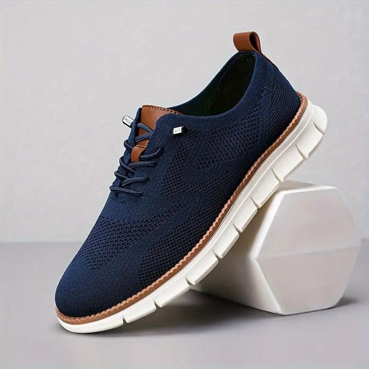 Casual Knit Sneakers - Benson & Clark