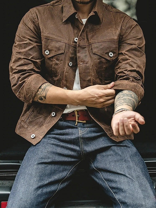 Ancona Waxed Canvas Jacket
