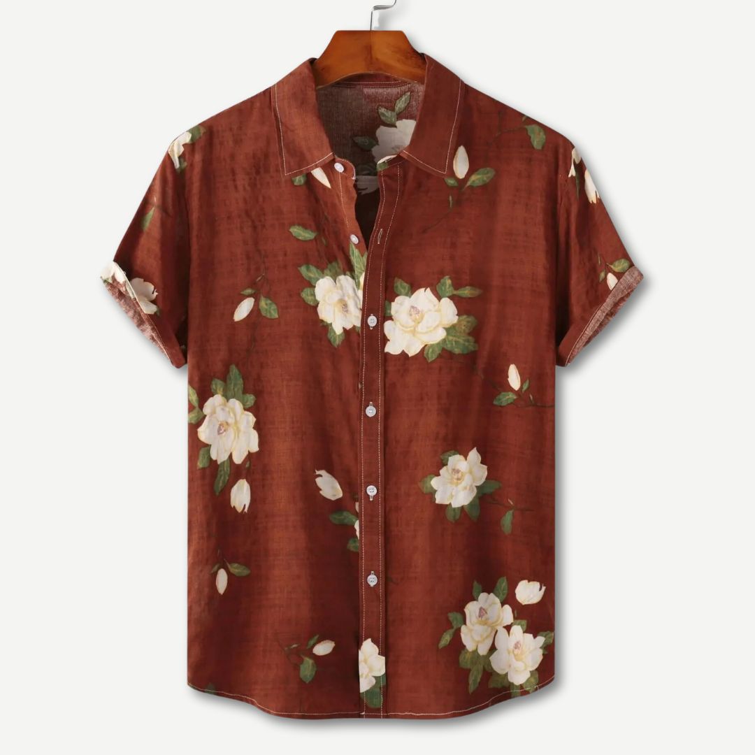 Relaxed Floral Breeze Shirt - Benson & Clark