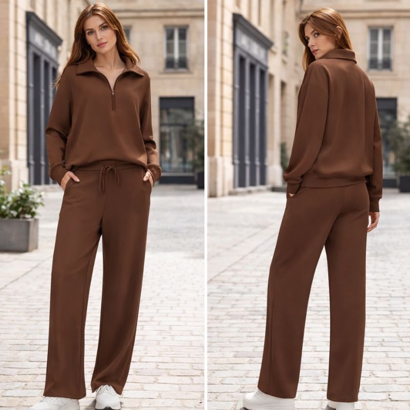 Azzura Half-Zip Set