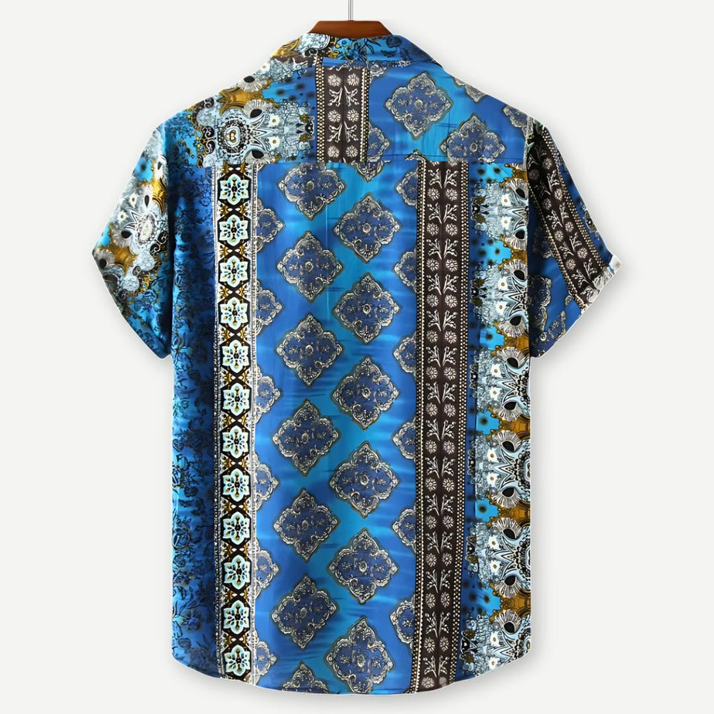 Relaxed Mosaic Majesty Shirt - Benson & Clark