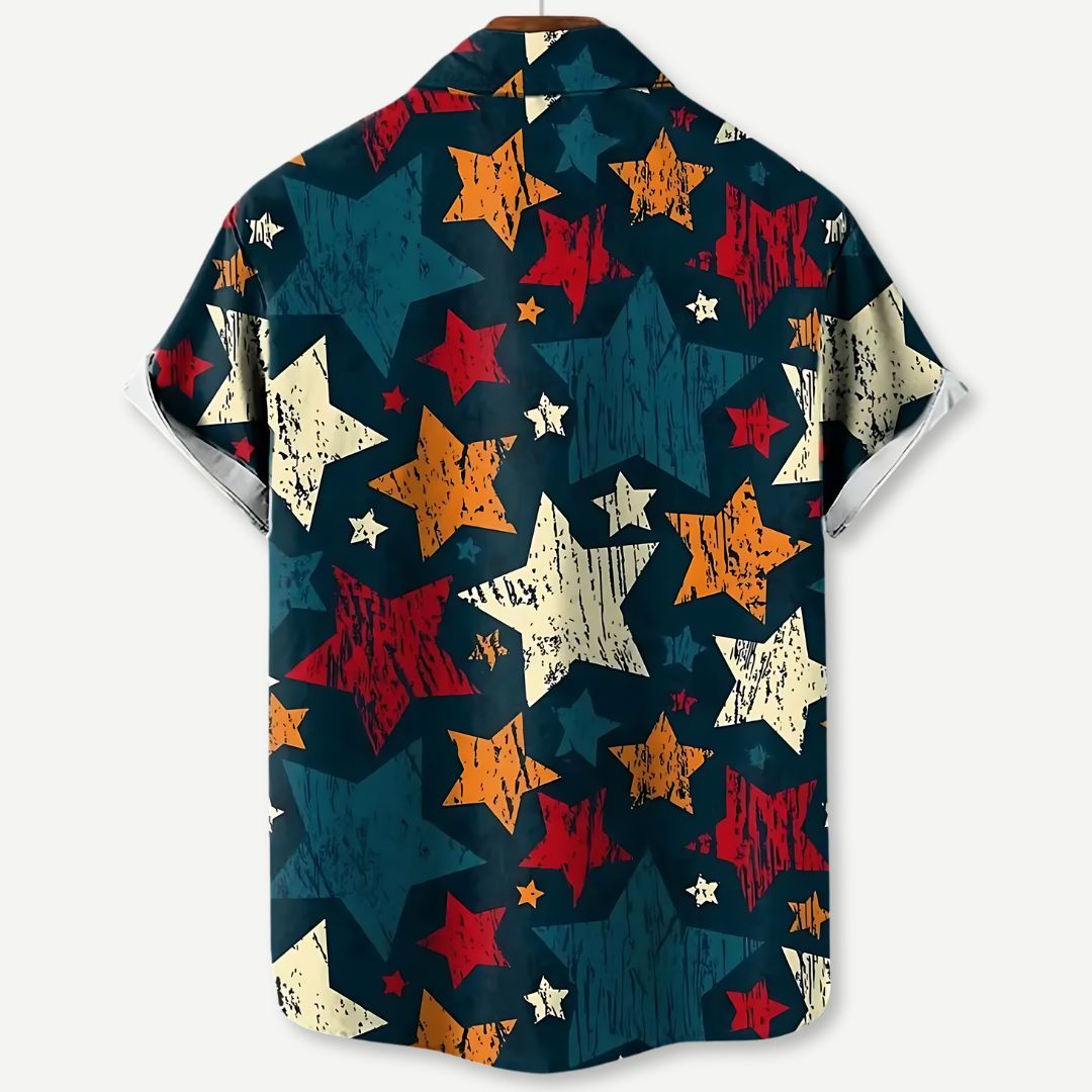 Relaxed "Starry Night" Shirt - Benson & Clark