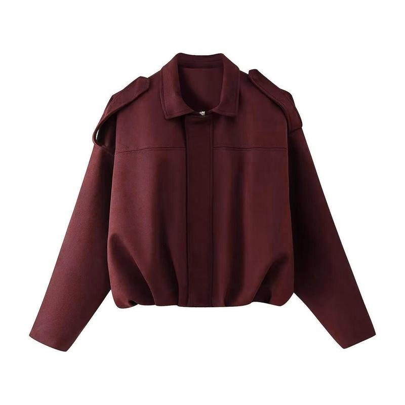 Novara Suede Bomber Jacket