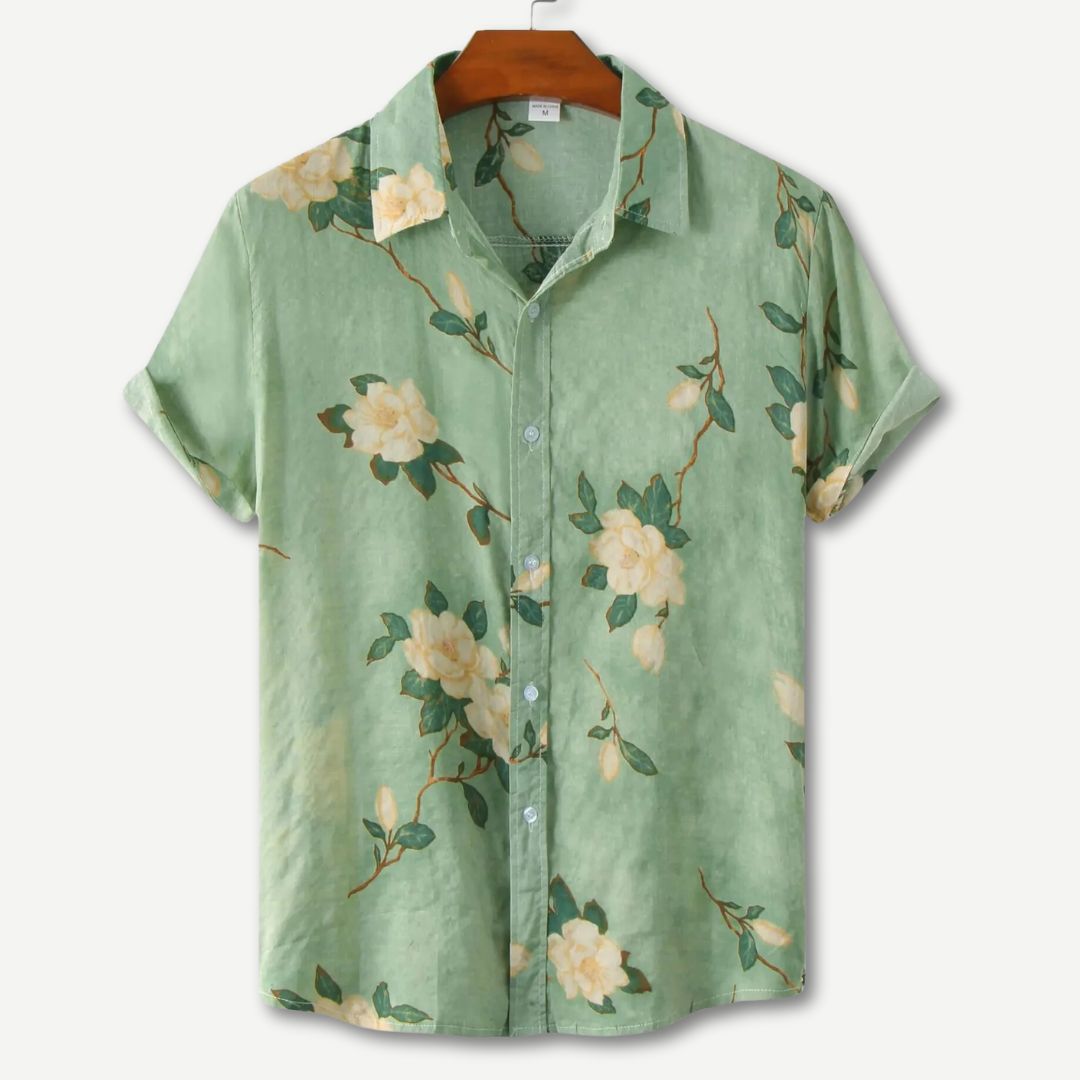 Relaxed Floral Breeze Shirt - Benson & Clark