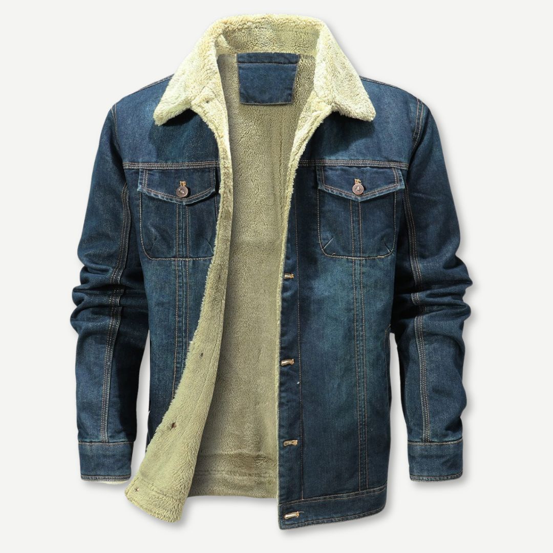 Sierra Fleece Denim Jacket (2 Designs) - Benson & Clark