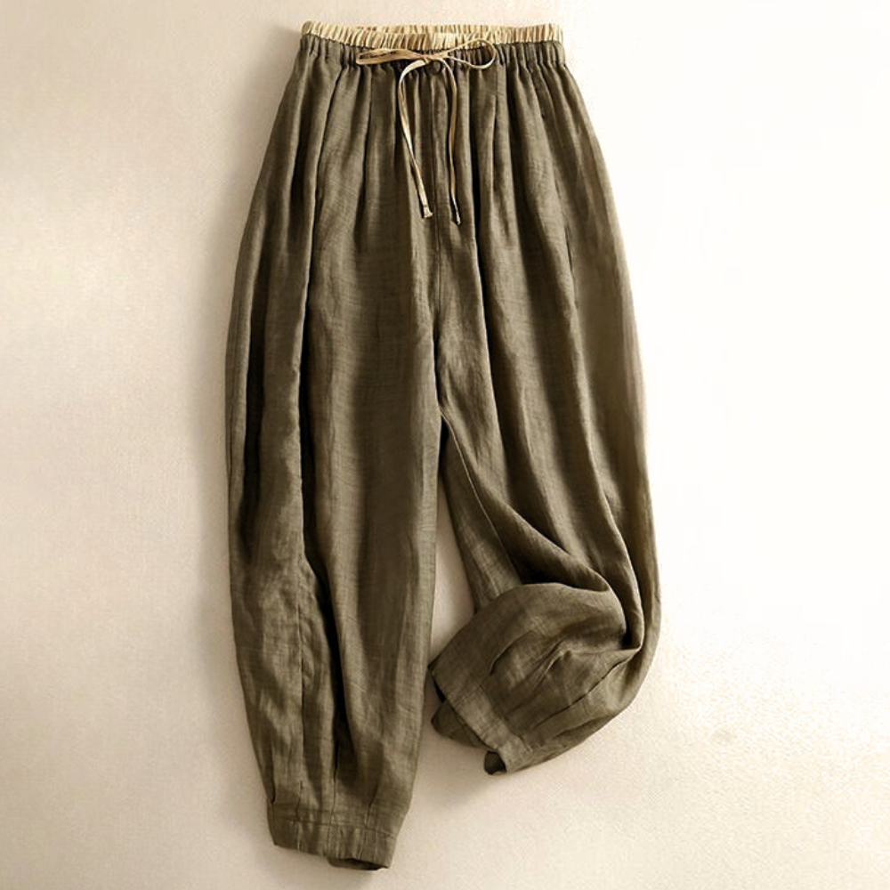 Elara Linen Trousers