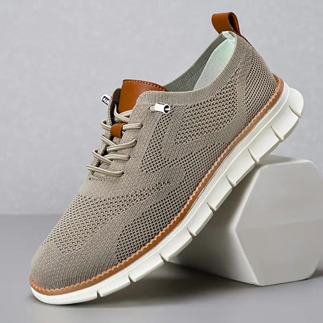 Casual Knit Sneakers - Benson & Clark