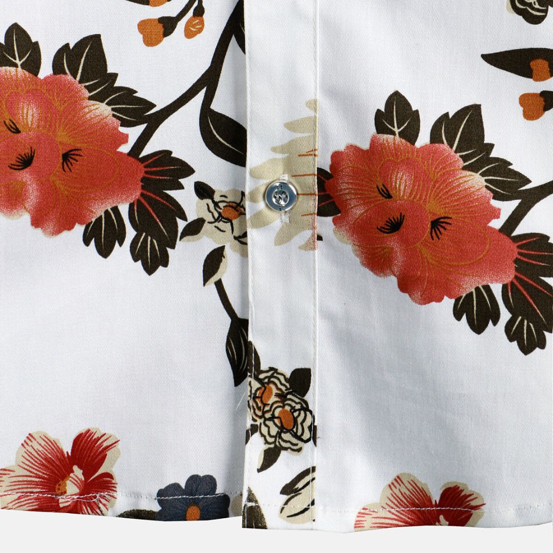 Relaxed Flight of Flowers Shirt - Benson & Clark