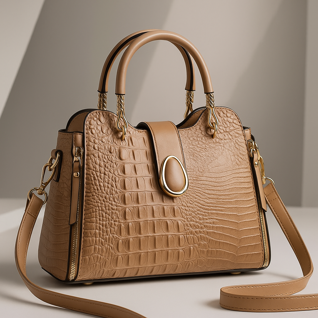 Verona Croc Handbag