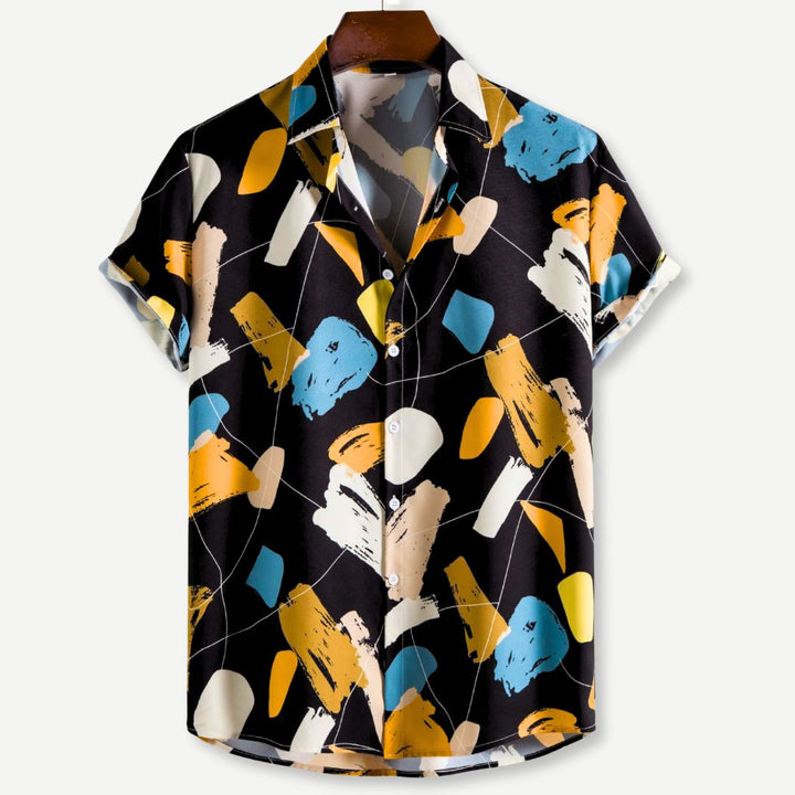 Relaxed Paint Stroke Shirt - Benson & Clark