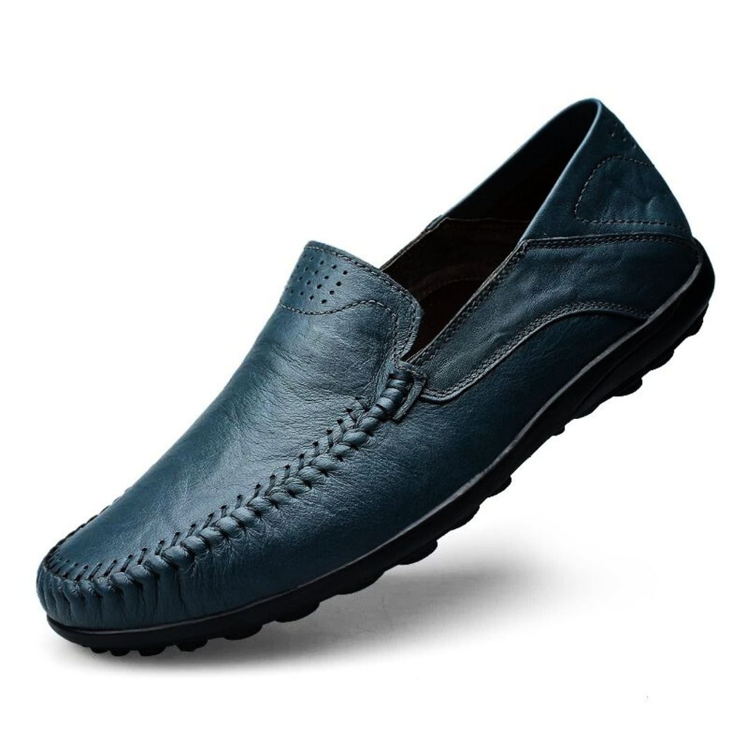 Genuine Leather "Lite Walk" Loafers - Benson & Clark