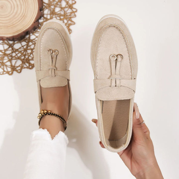 Suede Step Loafers - Benson & Clark