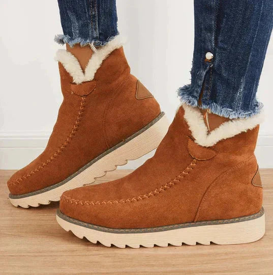 Aurora Fleece-Lined Platform Boots