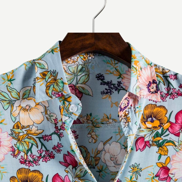 Relaxed Summer Bloom Shirt - Benson & Clark