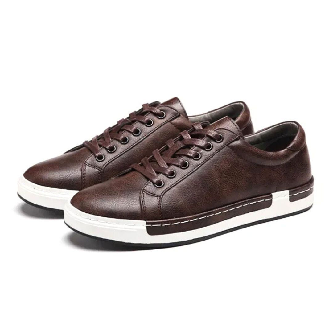 Modern Leather Sneaker - Benson & Clark