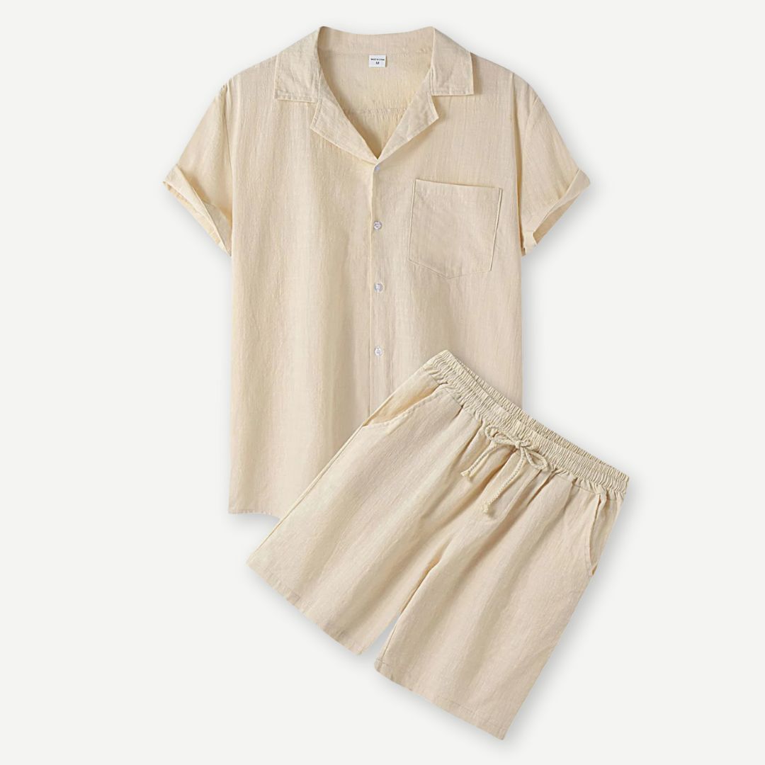 Relaxed Linen Set - Benson & Clark